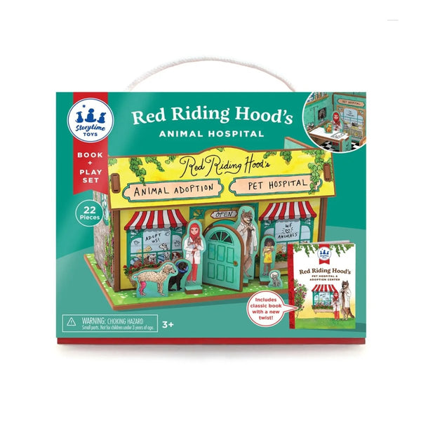 Red Riding Hood's Animal Hospital & Playset - The Glass Hall - Storytime Toys