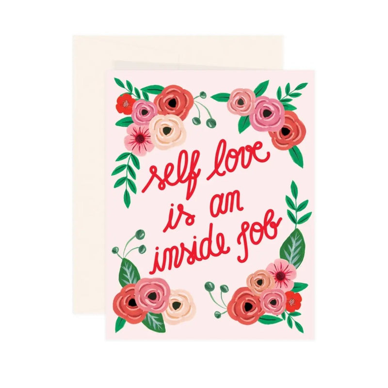 Self Love Card - The Glass Hall - Paige & Willow