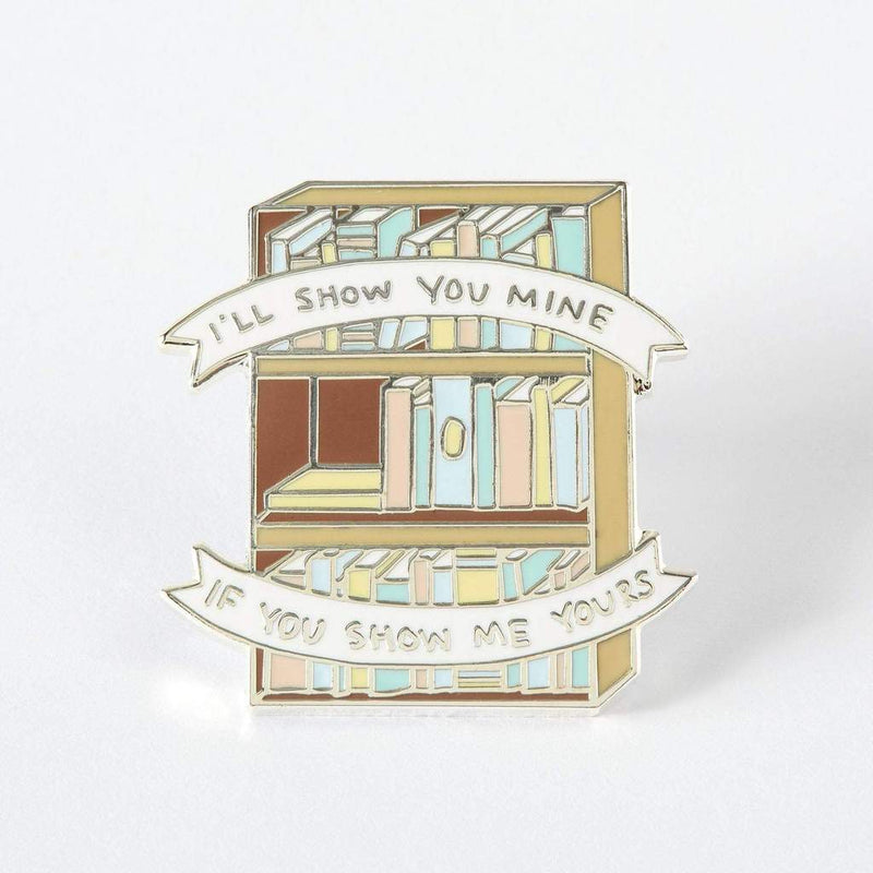 Show Me Bookcase Pin - The Glass Hall - Punky Pins