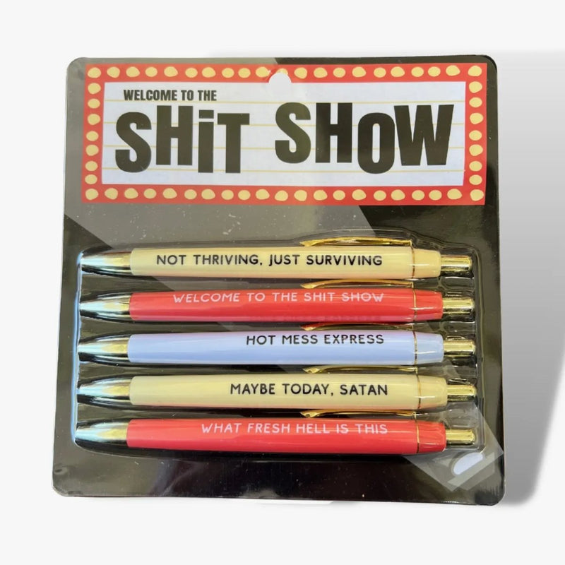 Sh*t Show Pen Set - The Glass Hall - Fun Club
