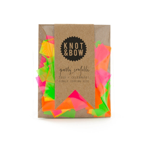 Single Serving of Confetti in Neon Shades - The Glass Hall - Knot & Bow