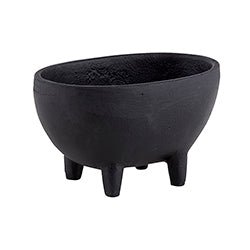 Small Footed Cast Iron Bowl - The Glass Hall - SB Design Studio