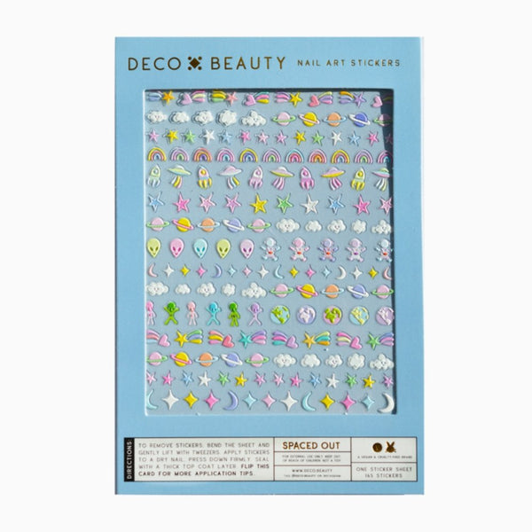 Spaced Out Nail Art Stickers - The Glass Hall - Deco Beauty