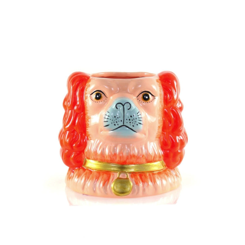 Staffordshire Dog Vase (Choose Your Shade) - The Glass Hall - Cody Foster & Co.