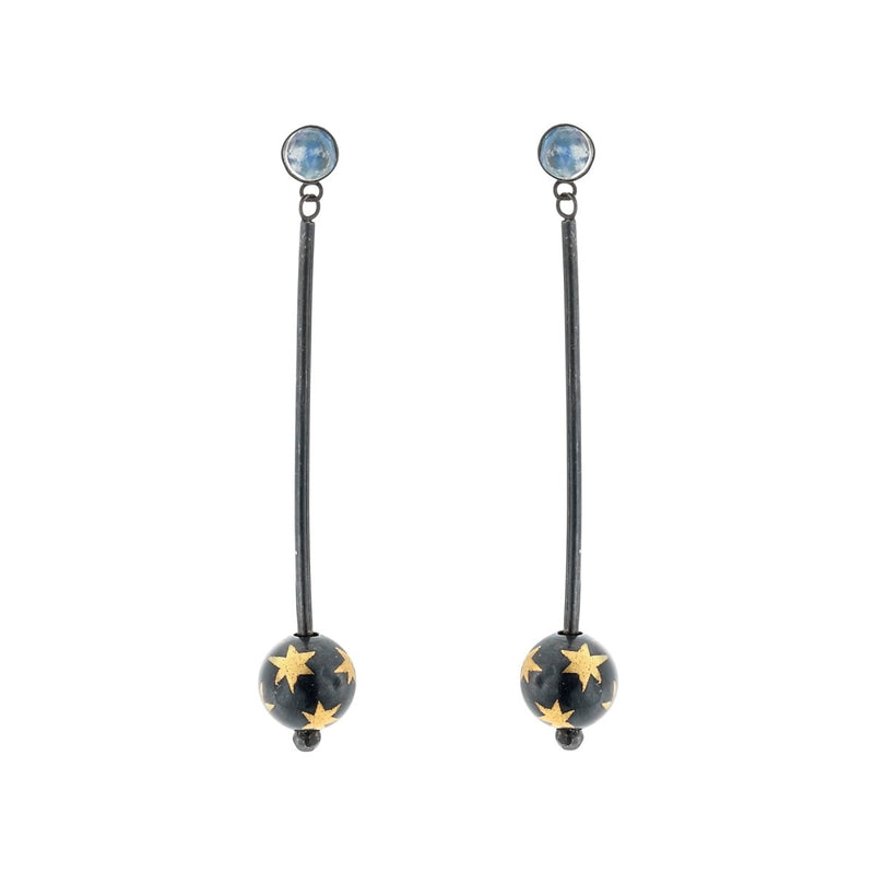 Starry Pendulum Earrings - The Glass Hall - Acanthus