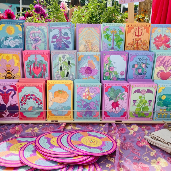 Tarot Seed Packets (Choose Your Seed and Theme) - The Glass Hall - Sow the Magic