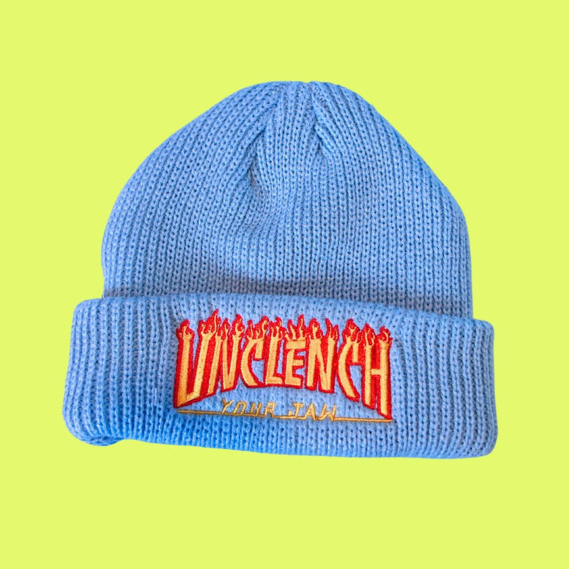 Unclench Your Jaw Beanie - The Glass Hall - The Peach Fuzz