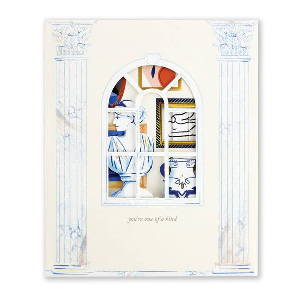 Work of Art Pop Up Card - The Glass Hall - UWP Luxe