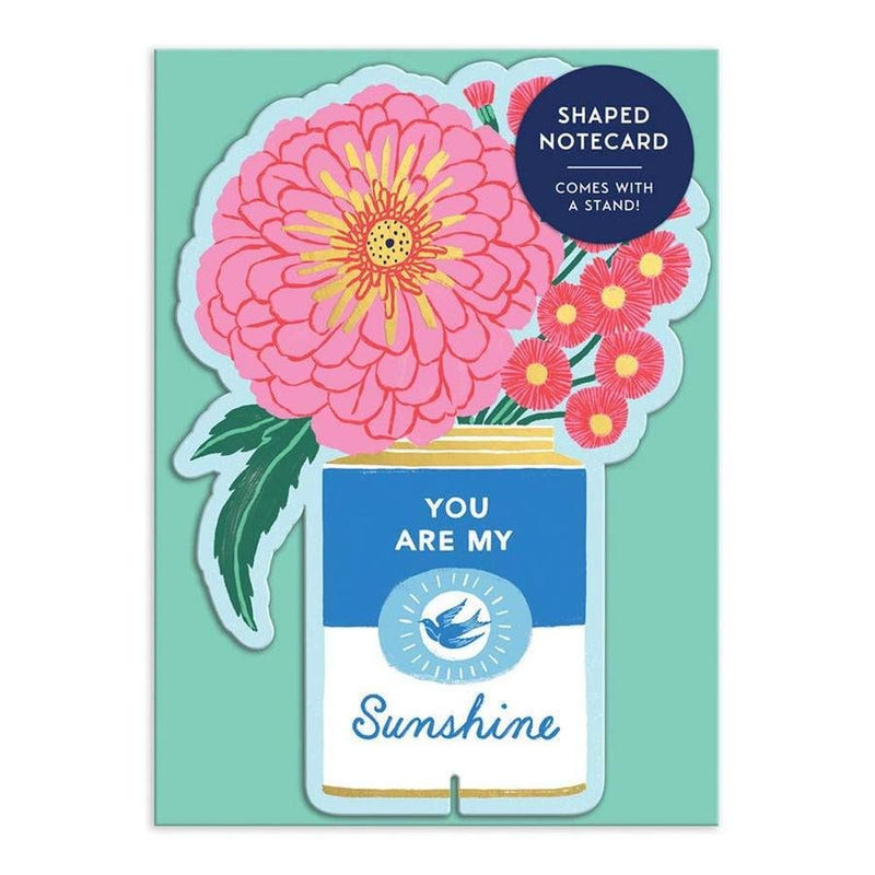 You Are My Sunshine Large Stand Up Card - The Glass Hall - Emily Taylor