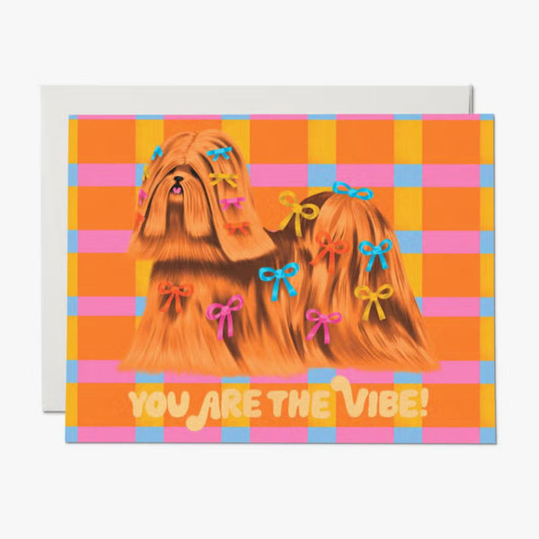 You are the Vibe Card - The Glass Hall - Red Cap Cards